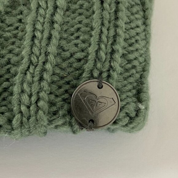 NWT Roxy Dark Forest Green Blizzard Beanie - Picture 5 of 7